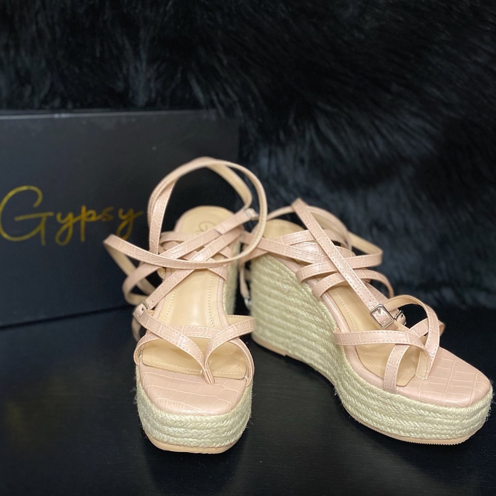 Espadrille Platform Wedge Sandal